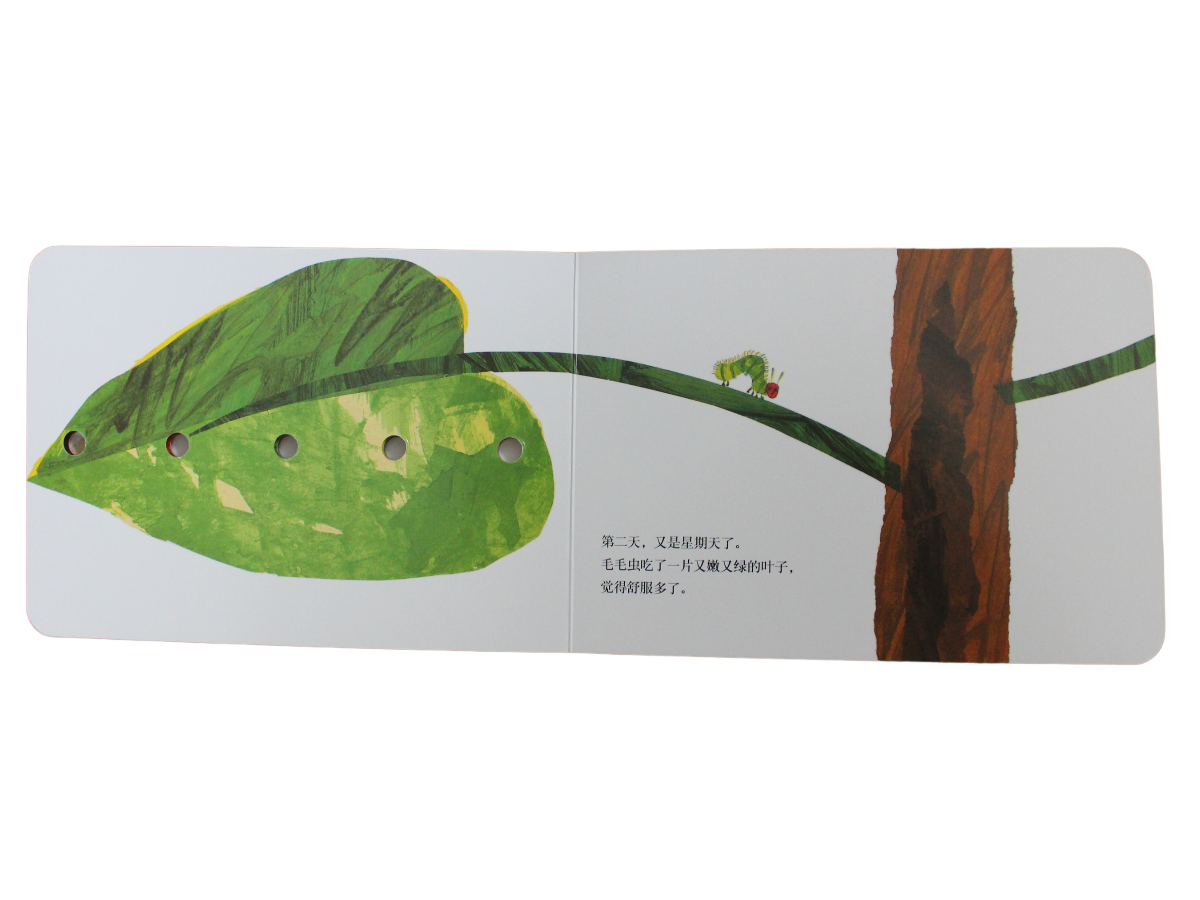 Sinplified chinese board book eric carle the very hungry caterpillar for babies and toddlers